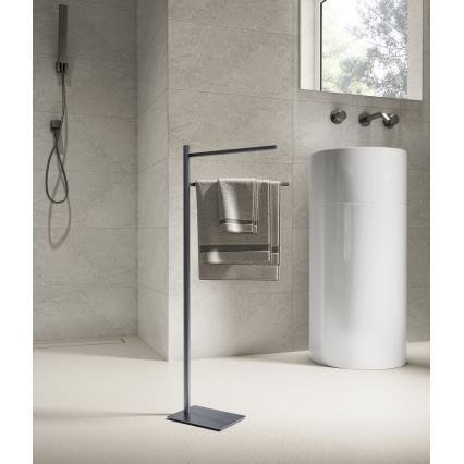 Gedy - Handtuchständer TRILLY 83,5 cm metallicgrau
