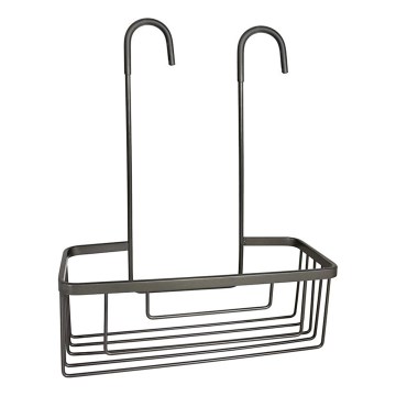 Gedy - Hängende Duschablage SMART 37,5 x 30 cm metallic-grau