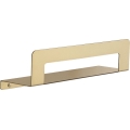 Gedy - Mensola con porta asciugamani CLEO 30 cm, oro opaco