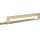 Gedy - Mensola con porta asciugamani CLEO 50 cm oro opaco