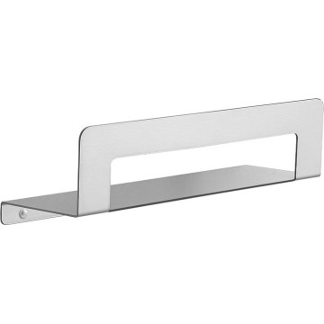 Gedy - Mensola con portasciugamani CLEO 30 cm acciaio inox satinato