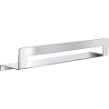 Gedy - Mensola con portasciugamani CLEO 50 cm, acciaio inox lucido