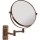 Gedy - Miroir mural de maquillage GAIA, finition bronze