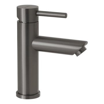 Gedy - Miscelatore per lavabo GARDA 18 cm grigio metallico