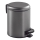 Gedy - Pattumiera POTTY 3 l con chiusura ammortizzata, grigio metallico