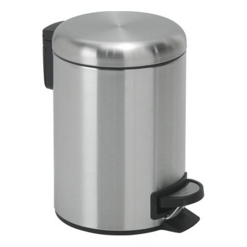 Gedy - Pattumiera POTTY 3 L con chiusura rallentata in acciaio inox