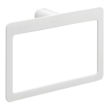 Gedy - Porta asciugamani a parete PIRENEI 15x23 cm bianco opaco