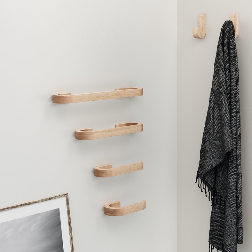 Gedy - Porte-papier toilette HIMALAYA bambou