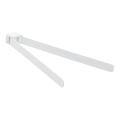 Gedy - Porte-serviettes mural PIRENEI 35,9 cm blanc mat