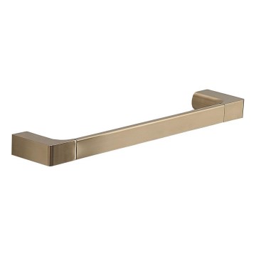 Gedy - Porte-serviettes mural PIRENEI 6,6x35 cm doré mat