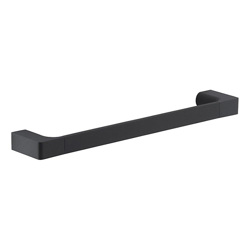 Gedy - Porte-serviettes mural PIRENEI 6,6x35 cm mat noir