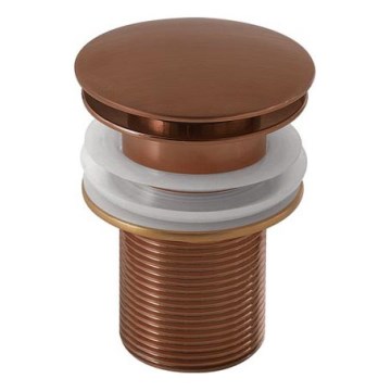 Gedy - Scarico per lavabo CLICK-CLACK Ø 6,6 cm, bronzo