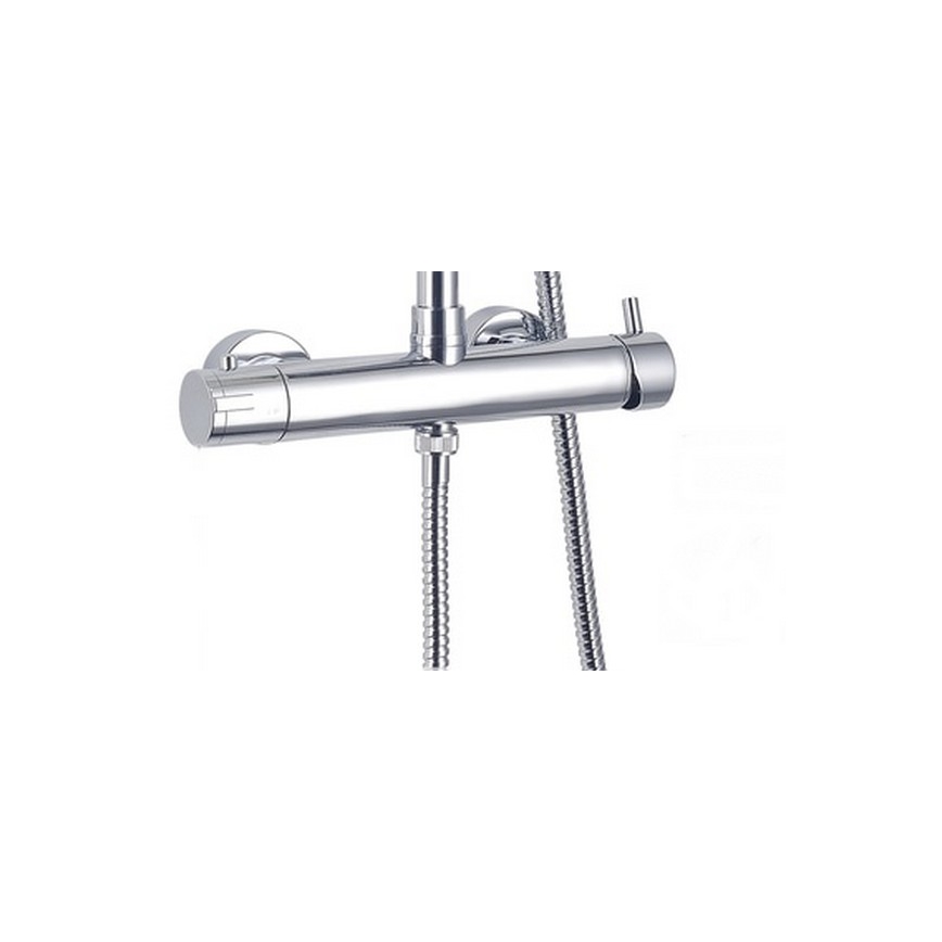 Gedy - Set doccia STAR PLUS con miscelatore, finitura cromo lucido