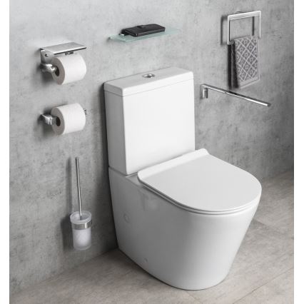 Gedy - Toilettenpapierhalter PIRENEI glänzendes Chrom