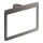Gedy - Wand-Handtuchhalter PIRENEI 15x23 cm metallicgrau