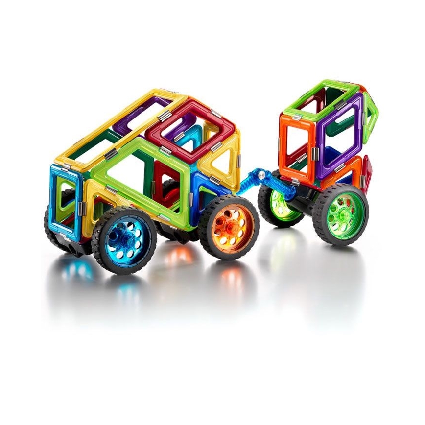 GeoSmart - Kit de construction magnétique Space Truck 42 pce
