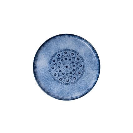 Geschirrset 27-teilig blau/Porzellan