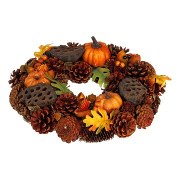 Ghirlanda autunnale HALLOWEEN diametro 35 cm