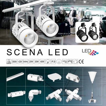 Giunto SCENA WT2 destro bianco