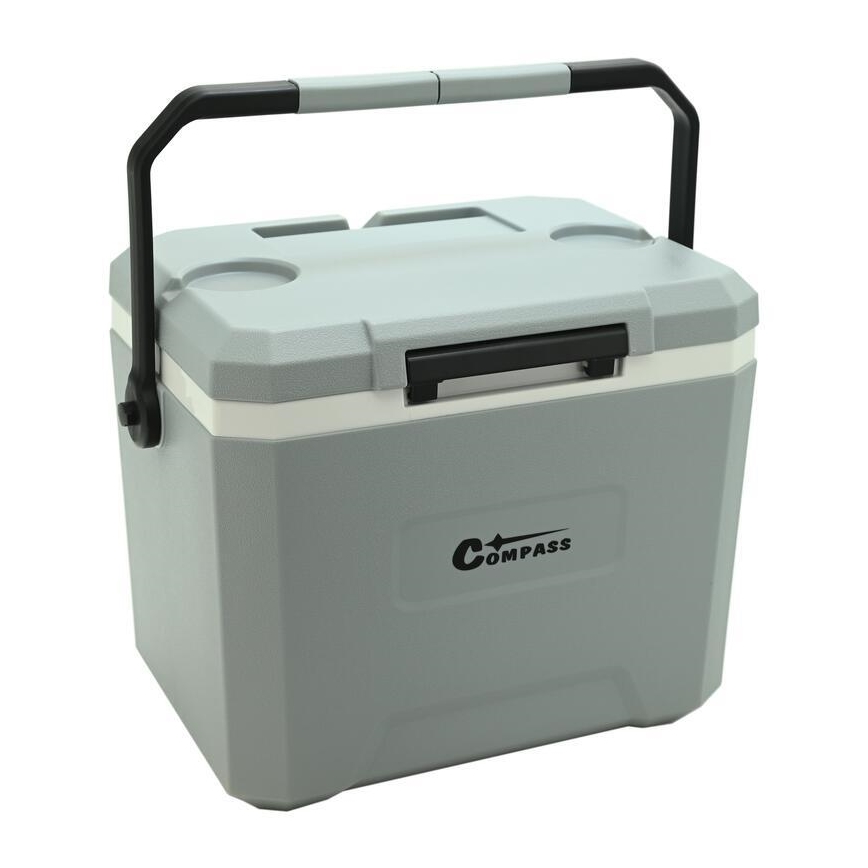 Glacière 16 l avec pack réfrigérant, gris