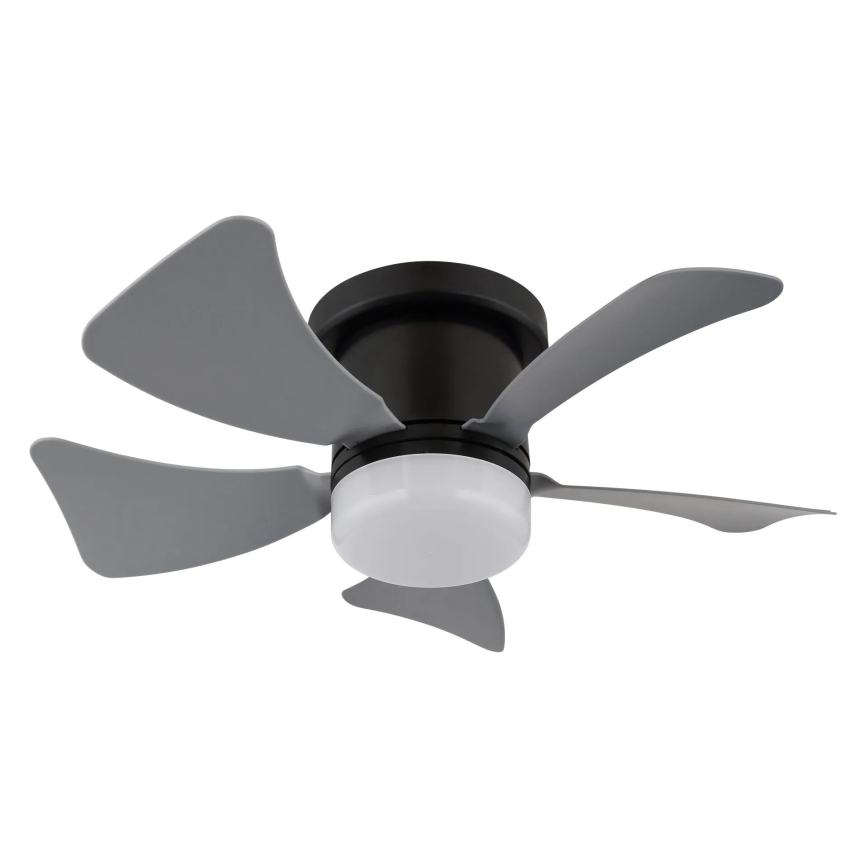 Globo - Ventilateur de plafond à intensité variable LED/10W/230V 3000-6500K gris + télécommande