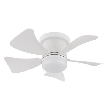 Globo - Dimmbarer LED-Deckenventilator LED/10W/230V 3000-6500K weiß + Fernbedienung
