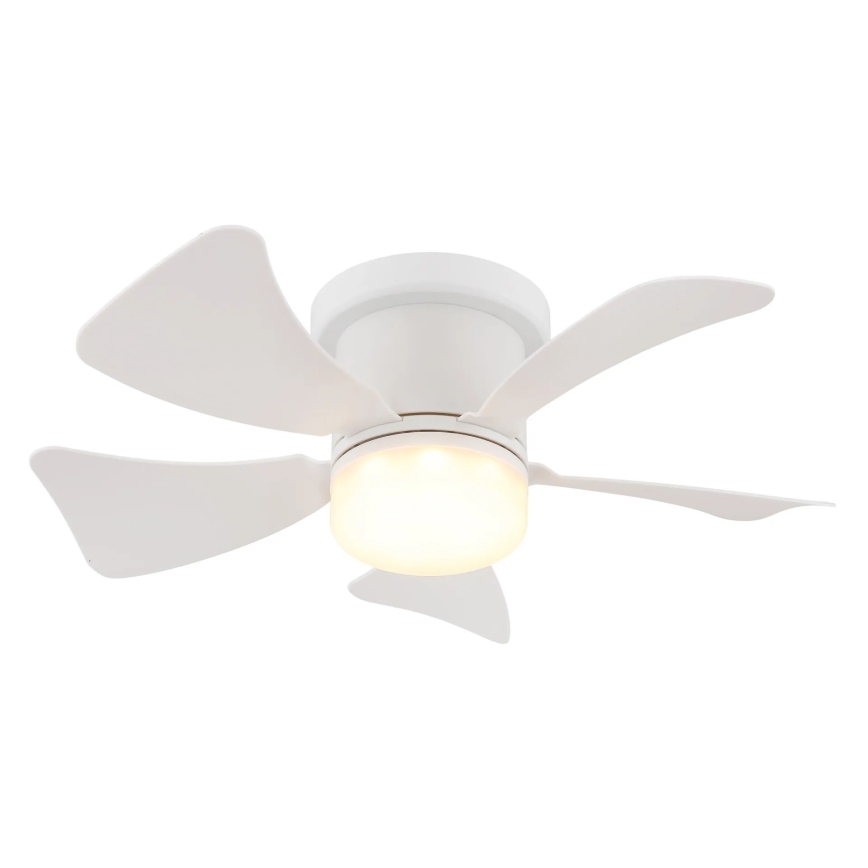 Globo - Dimmbarer LED-Deckenventilator LED/10W/230V 3000-6500K weiß + Fernbedienung