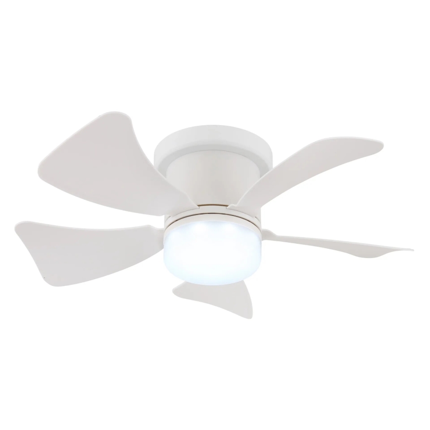 Globo - Dimmbarer LED-Deckenventilator LED/10W/230V 3000-6500K weiß + Fernbedienung