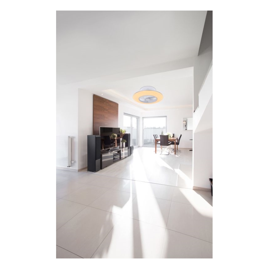 Globo - Plafonnier à intensité variable avec ventilateur LED/40W/230V 3000-6000K + télécommande