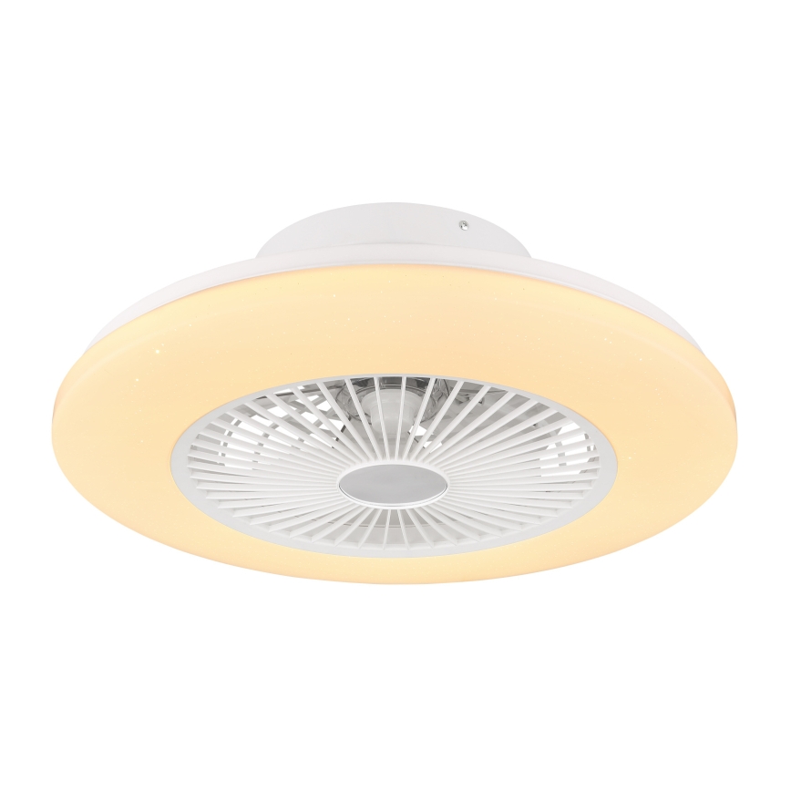 Globo 03628 - Plafonnier LED à intensité variable avec ventilateur LED/30W/230V 3000-6500K + Télécommande