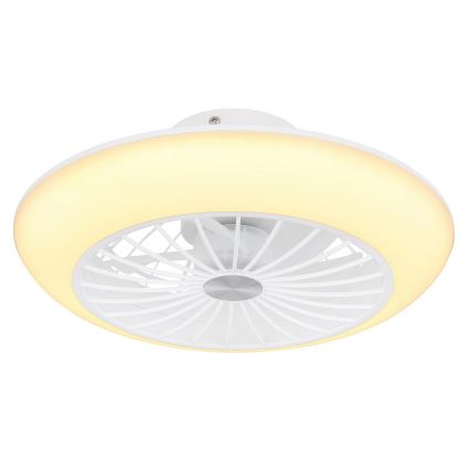 Globo 03632W - Plafoniera LED con ventilatore LAFEE LED/18W/230V