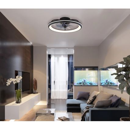 Globo - Dimmbarer LED-Deckenventilator LED/40W/230V 3000-6500K + Fernbedienung