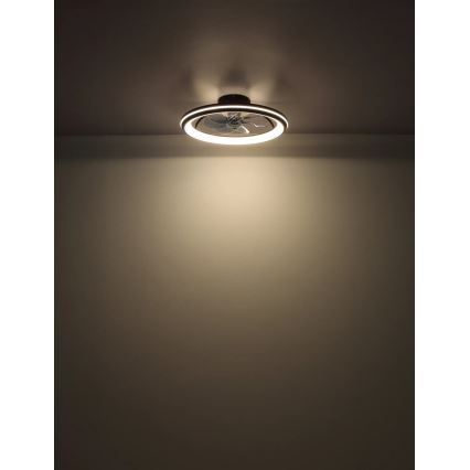Globo - Dimmbarer LED-Deckenventilator LED/40W/230V 3000-6500K + Fernbedienung
