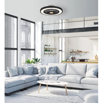 Globo - Dimmbarer LED-Deckenventilator LED/45W/230V 3000-6500K + Fernbedienung