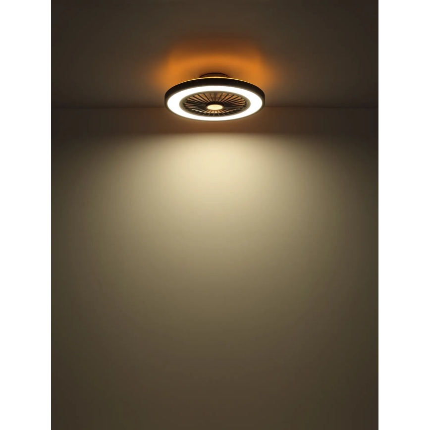 Globo - Dimmbarer LED-Deckenventilator LED/45W/230V 3000-6500K + Fernbedienung