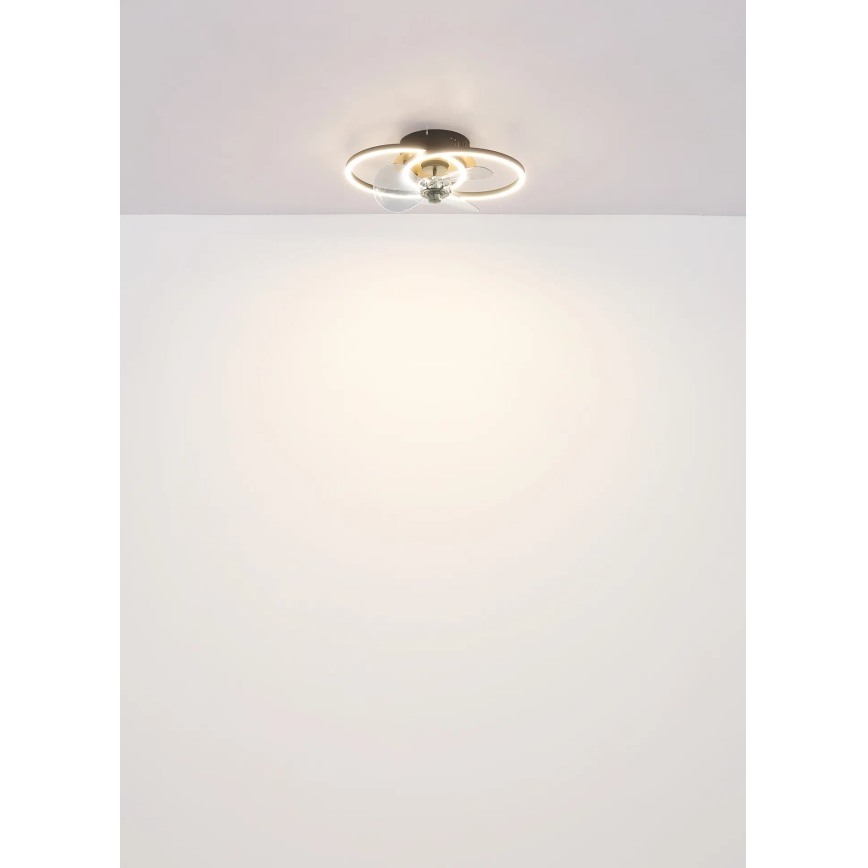 Globo - Dimmbarer LED-Deckenventilator LED/24W/230V 2700-6500K + Fernbedienung