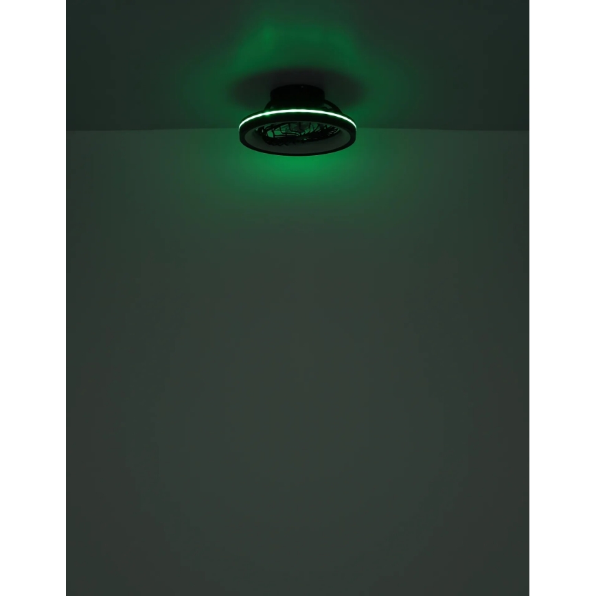Globo - LED RGB Dimmbar Decke Ventilator LED/40W/230V 2700-6500K + Fernbedienung