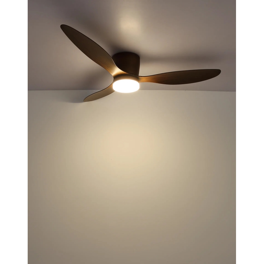 Globo - LED dimmbarer Deckenventilator LED/20W/230V 3000-6500K + Fernbedienung