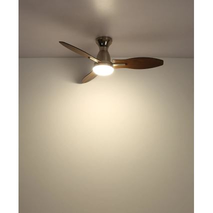 Globo - Dimmbarer LED-Deckenventilator LED/22W/230V 3000/4500/6000K + Fernbedienung