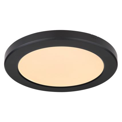 Globo - LED-Deckenleuchte LED/18W/230V 3000/4000/6500K schwarz