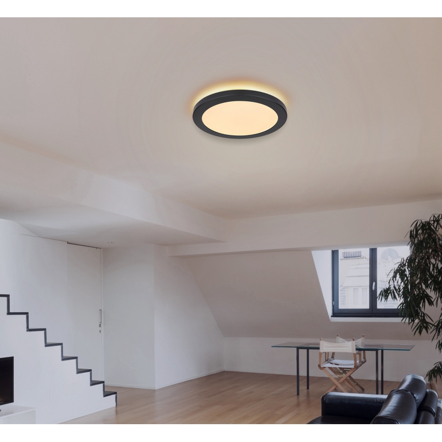 Globo - Plafoniera LED LED/24W/230V 3000/4000/6500K nero