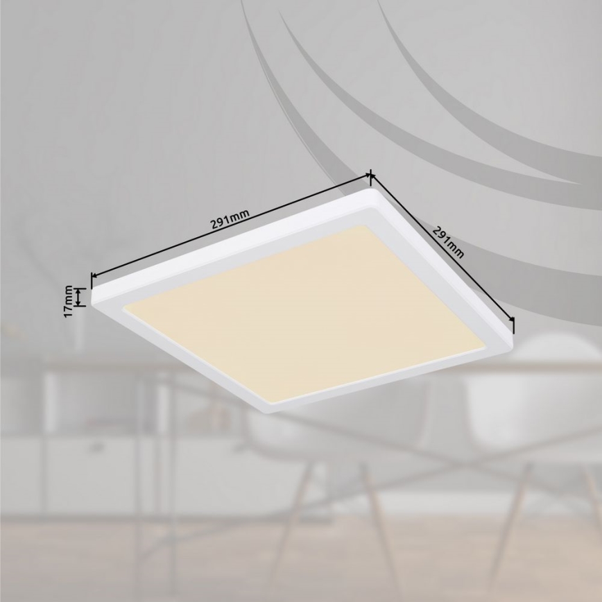 Globo - LED-Deckenleuchte /24W/230V 3000/4000/6500K weiß