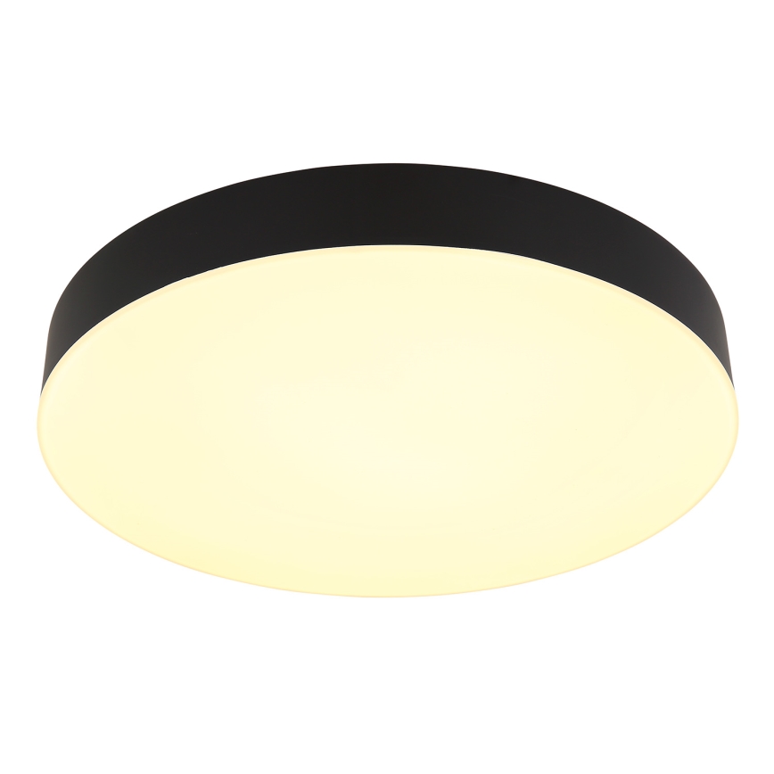 Globo - Plafonnier LED/24W/230V 3000K/4000K/6500K d. 30 cm noir