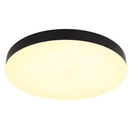 Globo - LED-Deckenleuchte LED/36W/230V 3000K/4000K/6500K d 40 cm schwarz