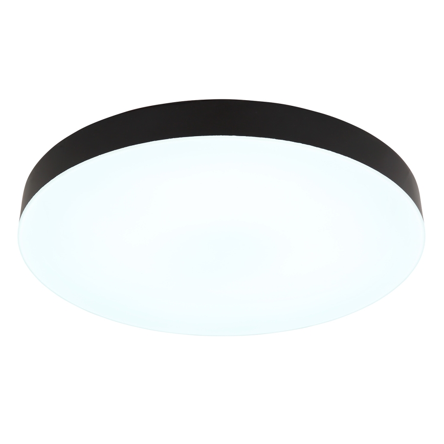 Globo - LED-Deckenleuchte LED/36W/230V 3000K/4000K/6500K d 40 cm schwarz