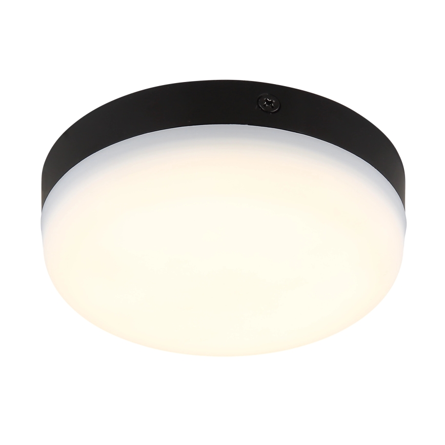 Globo - Plafoniera LED LED/8W/230V 4000K diametro 12 cm nero
