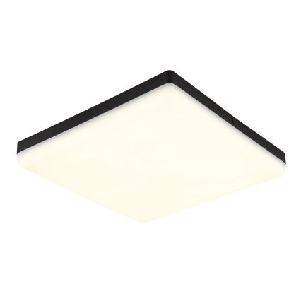 Globo - LED-Deckenleuchte LED/18W/230V 4000K 30x30 cm schwarz