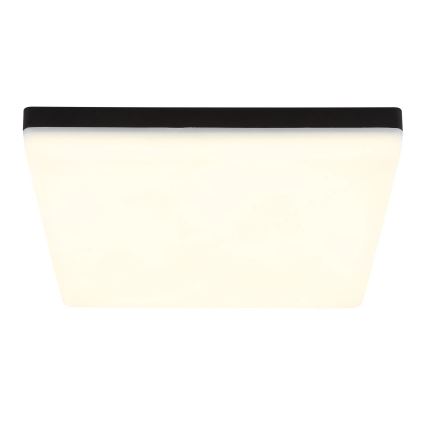 Globo - LED-Deckenleuchte LED/18W/230V 4000K 30x30 cm schwarz
