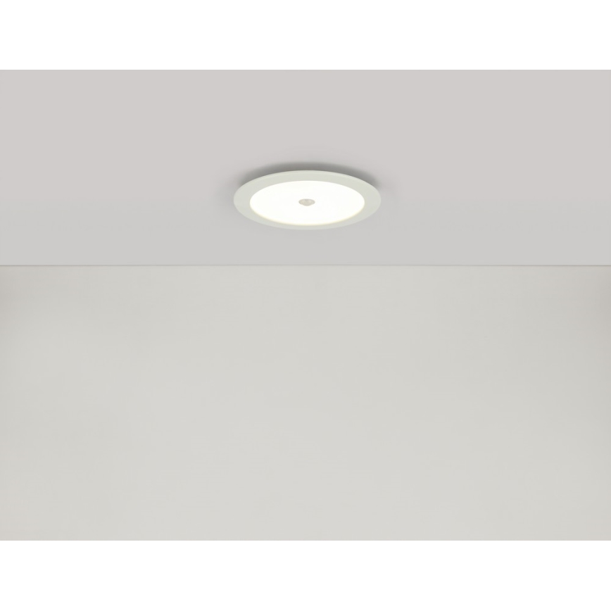 GLOBO 12392-18S - Lampada LED da incasso per bagno con sensore POLLY 1xLED/18W IP44