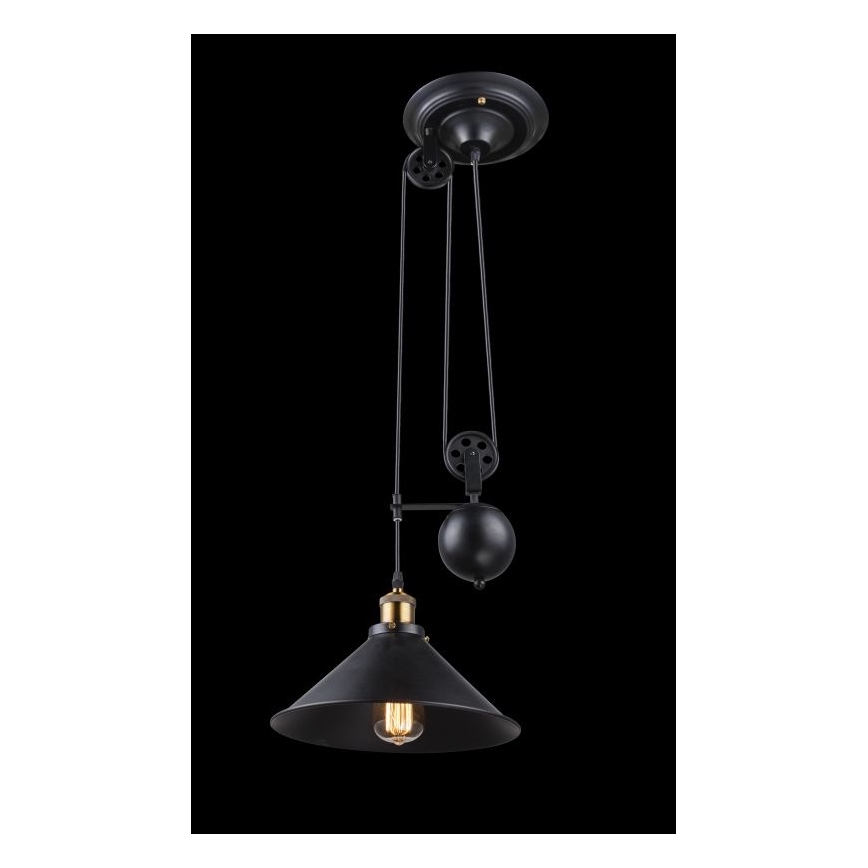 Globo - Lampadario a sospensione con filo 1xE27/60W/230V